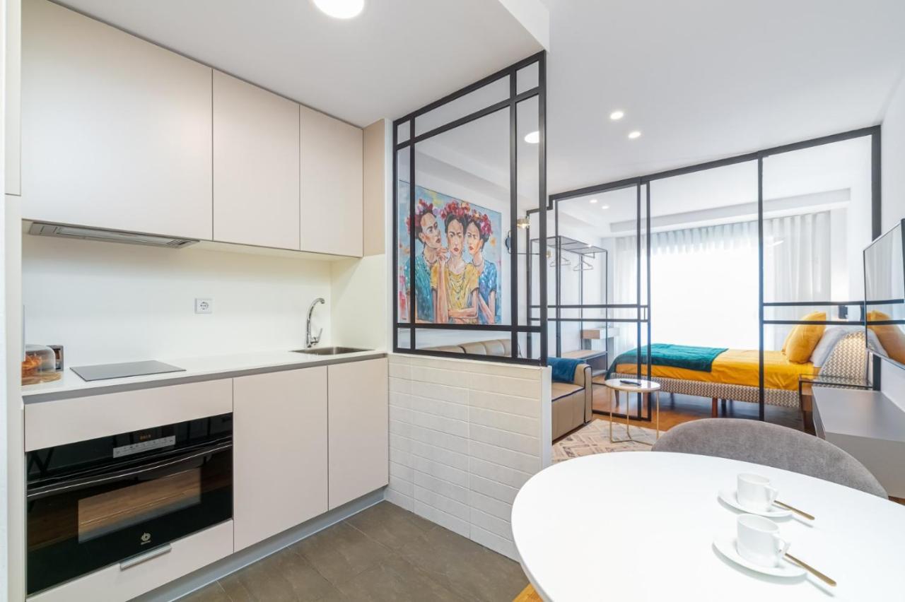 Suite Lujo Centro-Nautico-Cies+Parking Vigo Exteriör bild